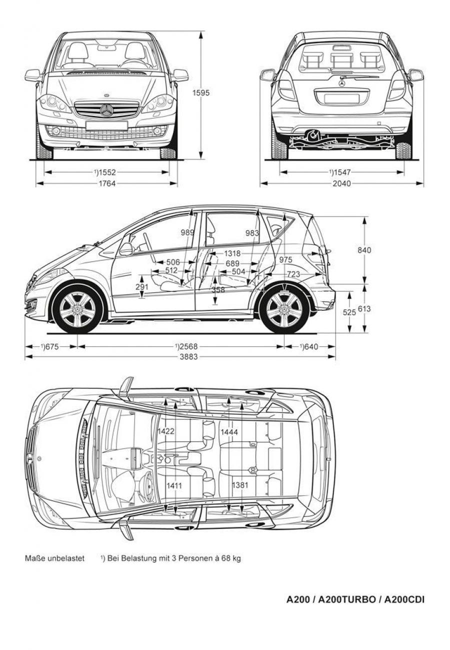  Mercedes-Benz A-Class 5-Door 2004 года  (фото 4 из 344)